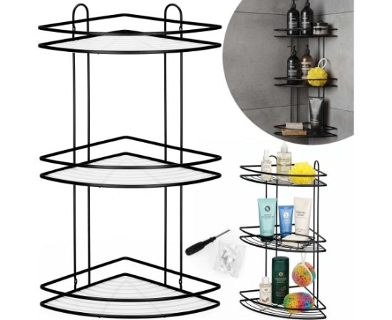 Springos Полка для ванной комнаты HA7541 25 x 25 x 58 см Машины для мороженого