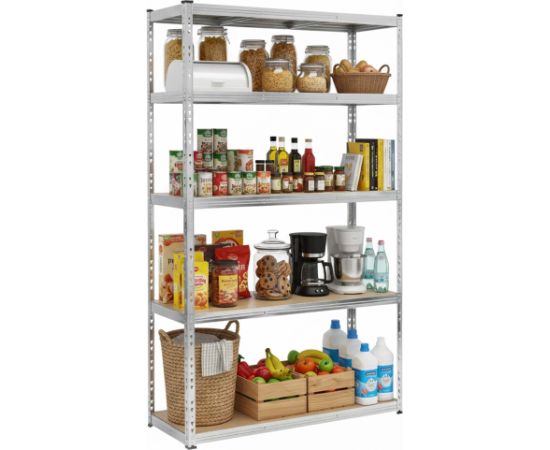 Springos Стеллаж 205 x 120 x 45 см, 5 полок HA5280 Мебель для прихожей