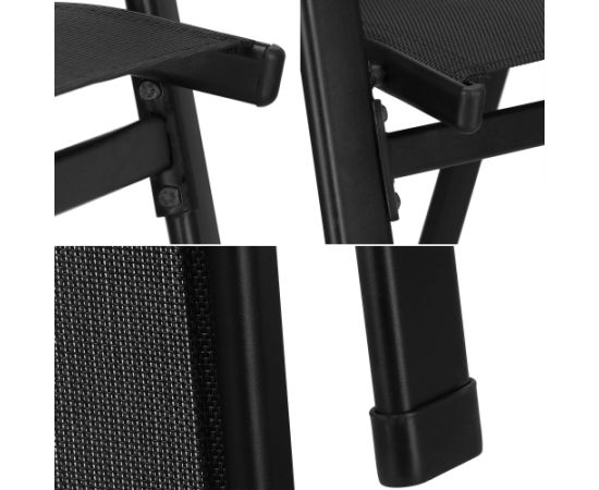 Springos Комплект садовых кресел 2 шт. 73 x 55.5 x 93 см GF0102 Dārza krēsli