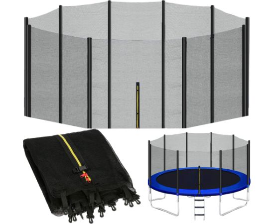 Springos Ārējais drošības tīkls batutam 460 cm (15FT) TSN-15FT Batuti un aksesuāri