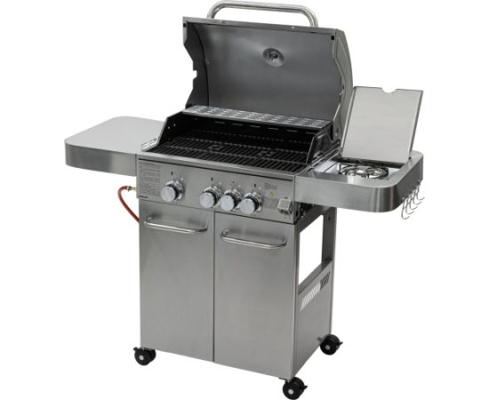 Pro-Line Grill gazowy nierdzewny 3+1 / 13.65kw proline Jaunumi -Dārzam