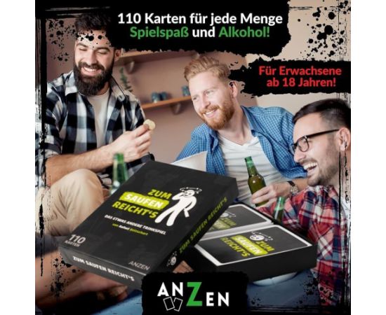 Ideal Standard ANZEN - ZUM SAUFEN REICHTS - Trinkspiel Galda spēles