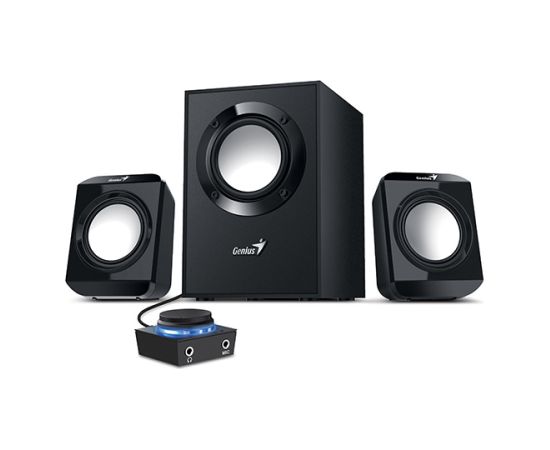Genius loudspeakers SW-2.1 300 ver.II, 2.1, 10W, black Jaunumi - Datori