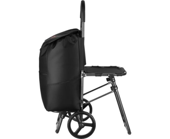 Nils Camp NC4303 IEPIRKUMU RATIŅI AR SĒDEKLI 40L BLACK NILS Jaunumi - Sports