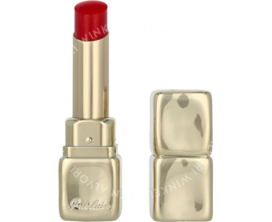 Guerlain Kiss Kiss Shine Bloom Lip Colour 3,2 g 709 PETAL RED Smaržas - NESAKĀRTOTS