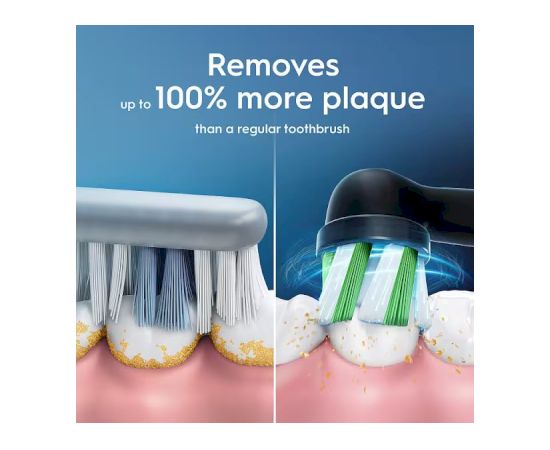 Oral-B Pro 1 Duo pack Elektriskā zobu birstes melna/rozā Elektriskās zobu birstes, irigatori