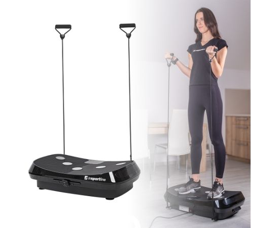 inSPORTline Julisa Vibro platforma (Vibro: 6-40. Horizontālā, vertikālā, kombinētā, 3D) Airēšanas trenažieri