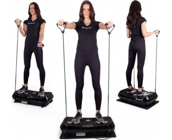 inSPORTline Julisa Vibro platforma (Vibro: 6-40. Horizontālā, vertikālā, kombinētā, 3D) Airēšanas trenažieri