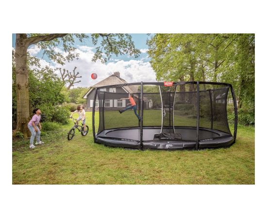 BERG Ultim Champion Regular 330 Grey + Drošības tīkls Deluxe Batuti un aksesuāri