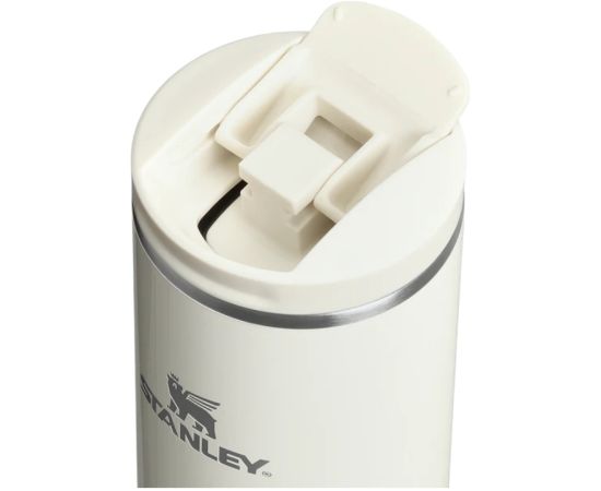 Stanley Termokrūze The Transit Fliptop Mug 0,47L glancētā krēmkrāsā Termosi un Termokrūzes