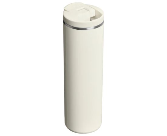 Stanley Termokrūze The Transit Fliptop Mug 0,47L glancētā krēmkrāsā Termosi un Termokrūzes