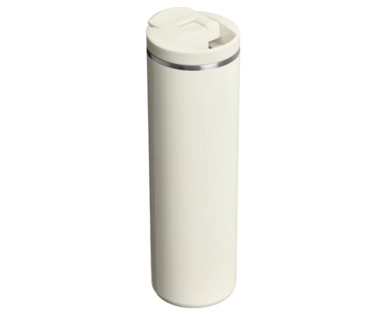 Stanley Termokrūze The Transit Fliptop Mug 0,59L glancētā krēmkrāsā Termosi un Termokrūzes