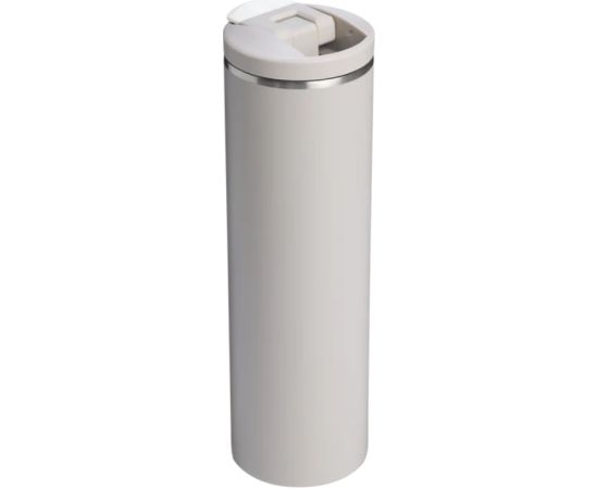 Stanley Termokrūze The Transit Fliptop Mug 0,59L gaiši pelēka Termosi un Termokrūzes