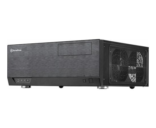 SilverStone SST-GD09B-C, HTPC housing (black) Datoru korpusi