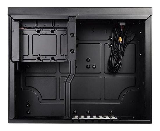 SilverStone SST-GD09B-C, HTPC housing (black) Datoru korpusi