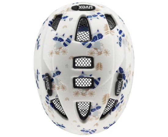 Kask rowerowy dziecięcy UVEX Kid 2 CC 46-52cm, raccoon matt Велосипедные шлемы