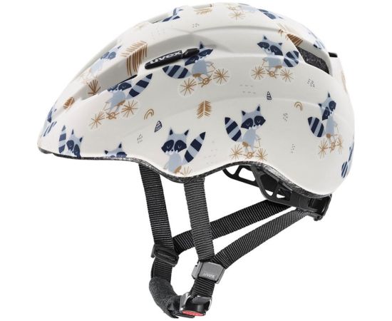 Kask rowerowy dziecięcy UVEX Kid 2 CC 46-52cm, raccoon matt Велосипедные шлемы