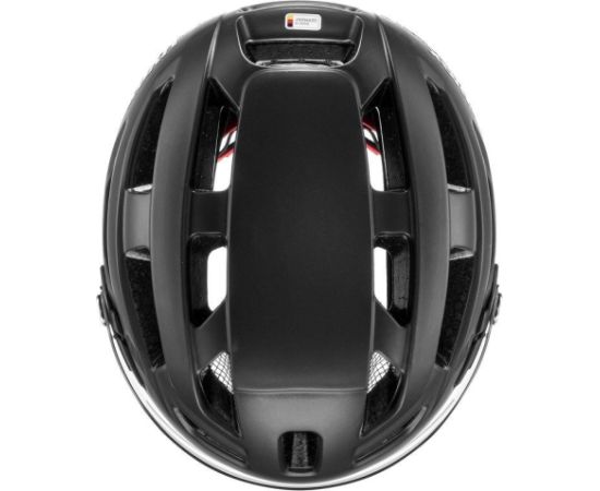Kask rowerowy UVEX Finale visor 56-61cm, black matt Велосипедные шлемы