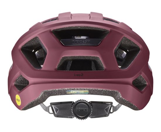 Kask rowerowy UVEX I-vo 2 MIPS 56-60cm, cranberry/black matt Велосипедные шлемы
