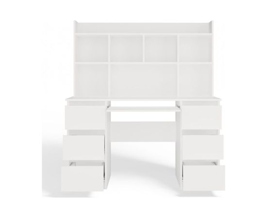 Top E Shop KUBA Desk Set + Extension Piece, White Jaunumi -Dārzam