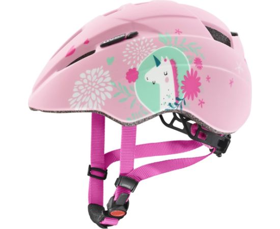 Kask rowerowy dziecięcy UVEX Kid 2 CC 46-52cm, pink unicorn matt Велосипедные шлемы
