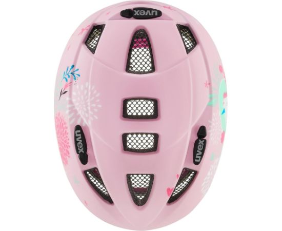 Kask rowerowy dziecięcy UVEX Kid 2 CC 46-52cm, pink unicorn matt Велосипедные шлемы