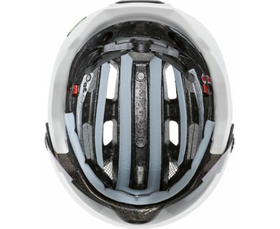 Kask rowerowy UVEX Finale visor 56-61cm, sand/white matt Велосипедные шлемы