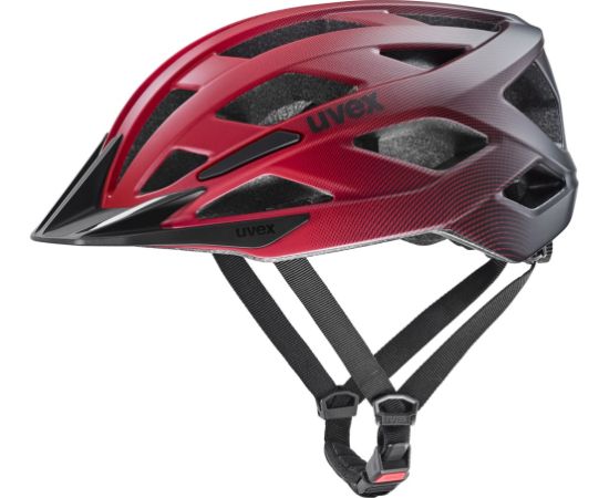 Kask rowerowy UVEX I-vo 2 56-60cm, red/black matt Велосипедные шлемы