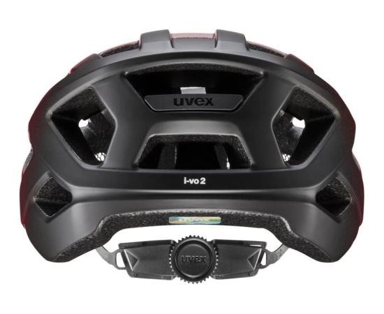 Kask rowerowy UVEX I-vo 2 56-60cm, red/black matt Велосипедные шлемы