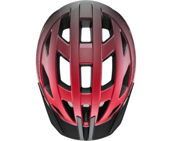 Kask rowerowy UVEX I-vo 2 56-60cm, red/black matt Велосипедные шлемы