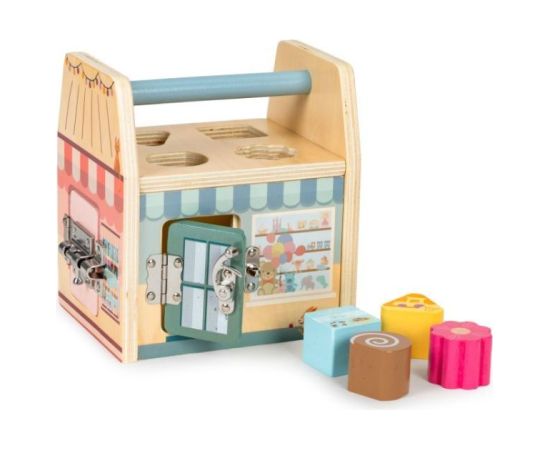 Gerardo's Toys koka slēdzeņu māja, 18m+ - GT61243 Развивающие игры