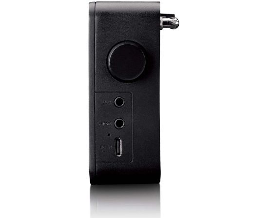 Lenco Pārnēsājams DAB+/FM radio ar Bluetooth® un uzlādējamu akumulatoru - melns - PDR-033BK Радио,Радио будильники