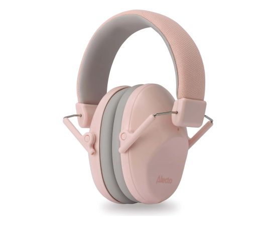 Alecto trokšņus slāpējošas austiņas bērniem (rozā) - BV73PK Mazuļu drošībai 