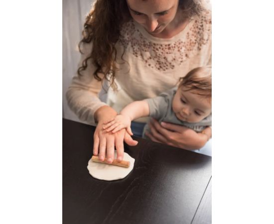 Tiny Love Double Frame komplekts mazuļa pēdiņu/rociņu nospieduma izveidošanai, koka - 3333166081 Детское искусство Baby Art