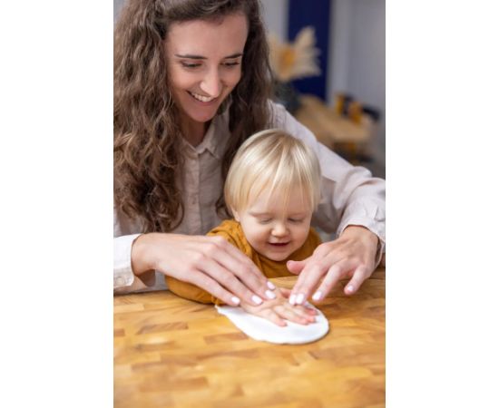 Tiny Love Simple Frame komplekts mazuļa pēdiņas vai rociņas nospieduma izveidošanai, balts - 3333166051 Детское искусство Baby Art