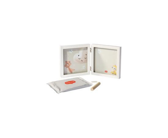 Tiny Love Simple Frame komplekts mazuļa pēdiņas vai rociņas nospieduma izveidošanai, balts - 3333166051 Детское искусство Baby Art