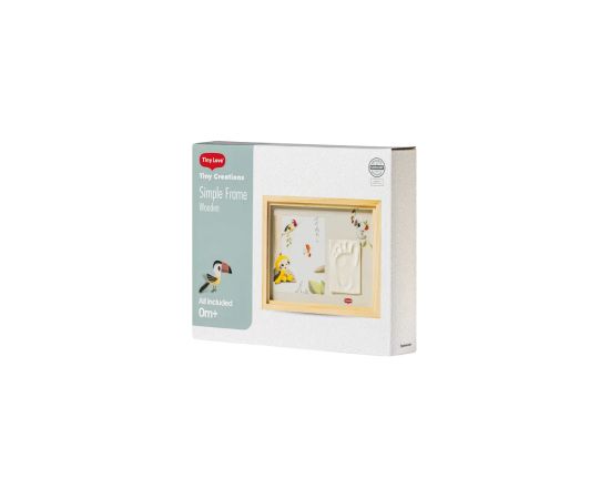 Tiny Love Simple frame wooden komplekts mazuļa pēdiņu vai rociņu nospieduma izveidošanai - 3333166071 Детское искусство Baby Art