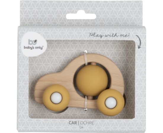 Baby's only koka rotaļu auto, 0+, Ochre - BO-860.853.017.50 Игрушки для малышей