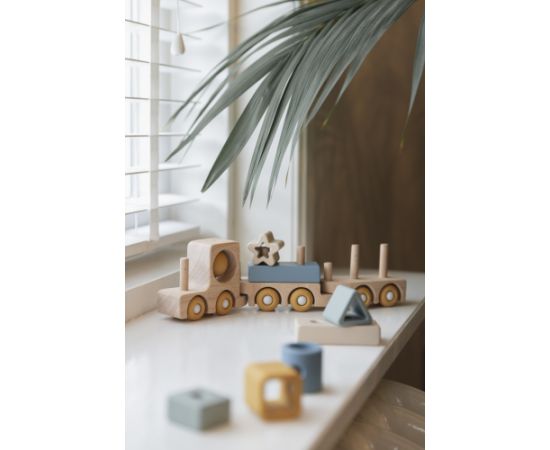Baby's only koka rotaļu vilciens, 10+, Swirl - BO-860.852.810.50 Игрушки для малышей