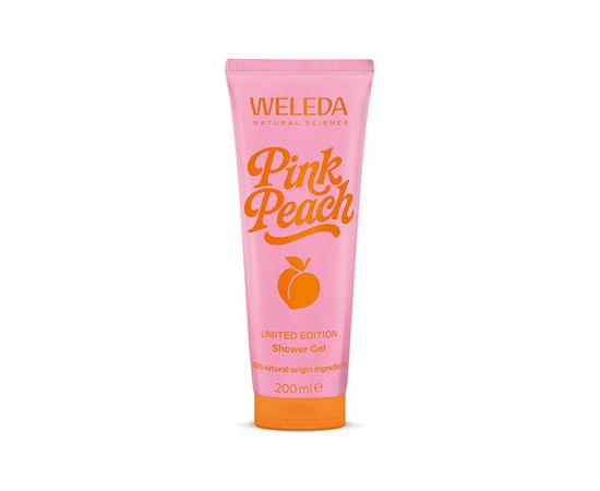 Weleda Pink Peach Shower Gel - Sprchový gel 200ml Smaržas - NESAKĀRTOTS