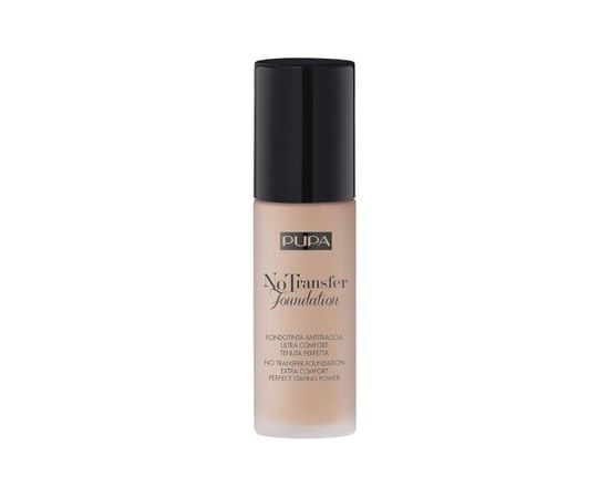 Pupa No Transfer Foundation Extra Comfort SPF 15 - Dlouhotrvající make-up 30 ml 01 Nude Духи и косметика