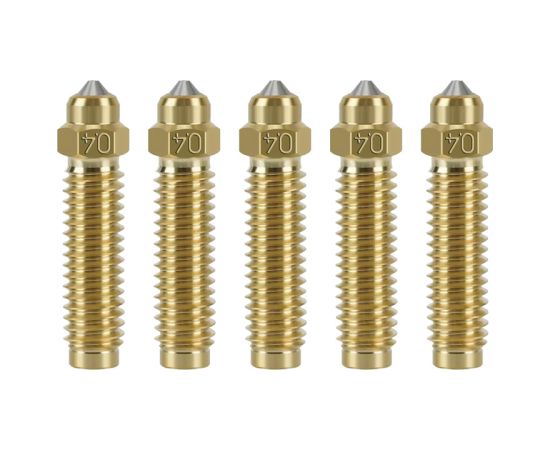 0.4 mm hardened brass nozzle set for ELEGOO Centauri Carbon 3D Printeri un lāzergravētāji