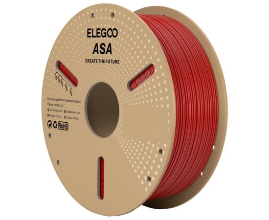 ELEGOO ASA filament (red) 3D Printeri un lāzergravētāji