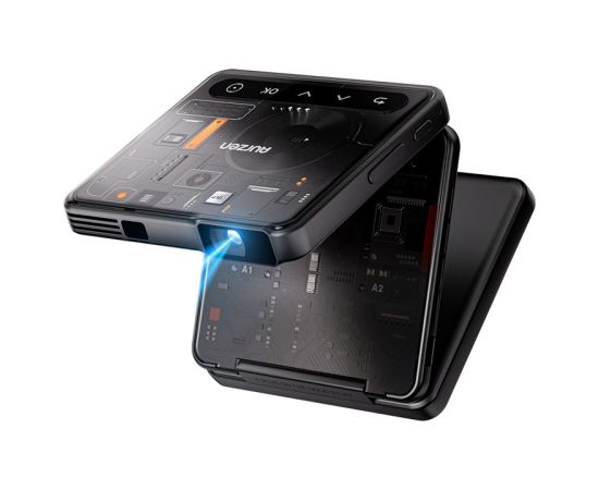 AURZEN ZIP Trifold Cyber Projector Projektori