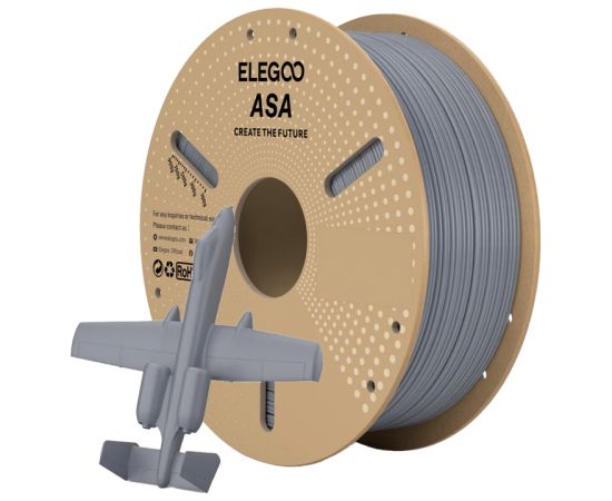 ELEGOO ASA filament (gray) 3D Printeri un lāzergravētāji