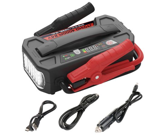 LOKITHOR J701HD Jump Starter, 207,2Wh, 4,000 A Akumulatoru lādētāji, starteri