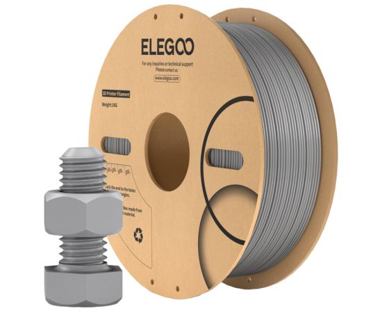 Filament ABS ELEGOO (gray) 3D Printeri un lāzergravētāji