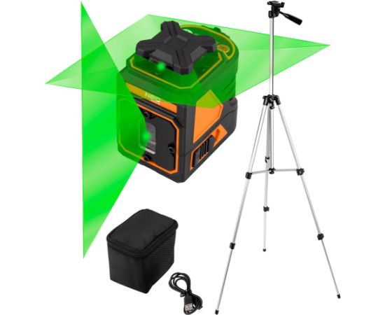 Neo Laser płaszczyznowy 30 m, 5 linii, 360° w poziomie, z etui i statywem 1.5 m Новинки Для дома и сада 