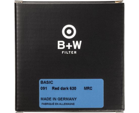 Filtr B+W Filtr czerwony ciemny B+W Basic 091 Red Dark 630 MRC 1102697 52mm Штативы и Аксессуары