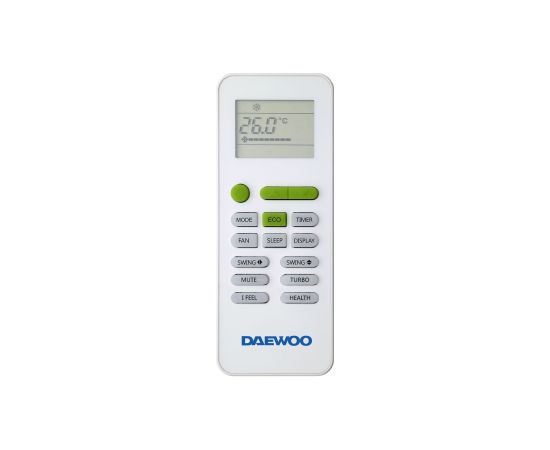 Кондиционер Daewoo DAC 12CHSDW NK, 12000 BTU, инверторный, функция Wi-Fi Кондиционеры